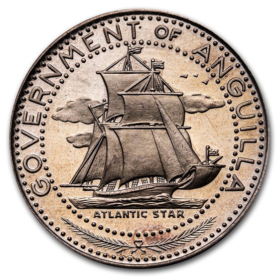 1969 Anguilla $4.00 BU 1969 Anguilla $4.00 BU